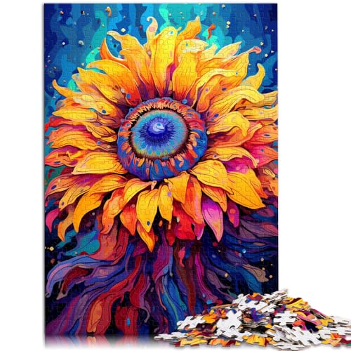 Puzzle für Erwachsene, 1000 Teile, Sonnenblumen, Quizspiel, Familienspiel, Stressabbau, schwieriges Herausforderungspuzzle, 14,96 Zoll x 20,47 Zoll Puzzle für Erwachsene, 1000 Teile, Sonnenblumen, Quizspiel, Familienspiel, Stressabbau, schwieriges Herausforderungspuzzle, 14,96 Zoll x 20,47 Zoll von SYUNFEI