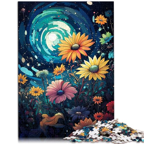 Puzzle für Erwachsene 1000 Teile Sonnenblumen Herausforderndes Spiel Puzzles Lernspiel für Geburtstag, Weihnachten 19,7 Zoll x 29,5 Zoll von SYUNFEI