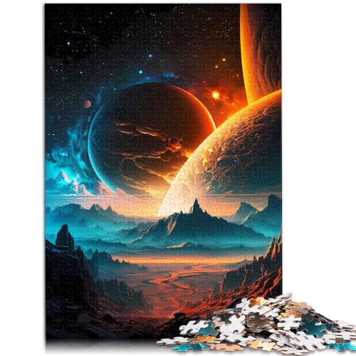 Puzzle für Erwachsene, 1000 Teile, Sternplateau-Universum, anspruchsvolles Spiel, Weihnachts- und Geburtstagsgeschenke, 49,7 x 75,9 cm, für Teenager ab 14 Jahren von SYUNFEI