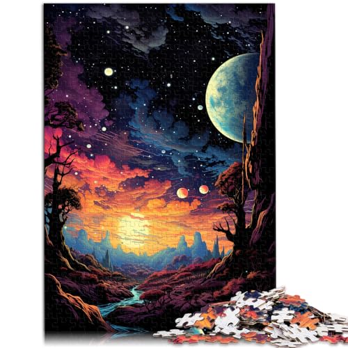 Puzzle Sternplateau-Universum, 1000 Teile, 50 x 75 cm, Holzbrettpuzzle für Erwachsene und Kinder ab 14 Jahren, Puzzlespielzeug, Denkspiel Puzzle Sternplateau-Universum, 1000 Teile, 50 x 75 cm, Holzbrettpuzzle für Erwachsene und Kinder ab 14 Jahren, Puzzlespielzeug, Denkspiel von SYUNFEI