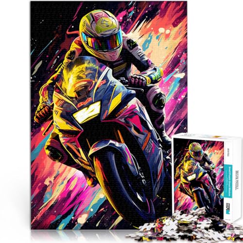Puzzle für Erwachsene, 2000 Teile, MotoGP-Quizspiel, jedes Teil ist einzigartig – anspruchsvolles Familienspiel, 60 x 100 cm, für Jugendliche ab 14 Jahren von SYUNFEI
