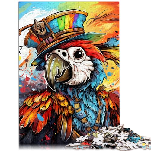 1000-teiliges Puzzle für Erwachsene, Tier-, Vogel- und Papageien-Puzzle, 19,7 x 29,5 Zoll, anspruchsvoll zu vervollständigen, Aber lustig von SYUNFEI