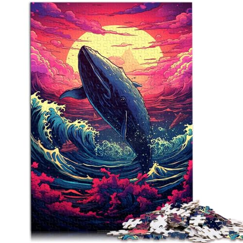 Puzzle für Erwachsene, 1000 Teile, Tiere, Meer, Quizspiel, Familienspiel, Stressabbau, schwieriges Herausforderungspuzzle, 14,96 Zoll x 20,47 Zoll von SYUNFEI