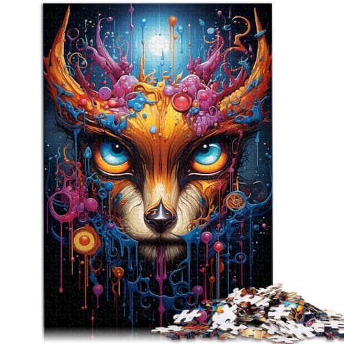 1000-teiliges Puzzle für Erwachsene, Tier-Fuchs-Quizspiel, 10,27 x 14,96 Zoll, Weihnachts-Puzzle-Geschenke, geeignet für Teenager ab 14 Jahren 1000-teiliges Puzzle für Erwachsene, Tier-Fuchs-Quizspiel, 10,27 x 14,96 Zoll, Weihnachts-Puzzle-Geschenke, geeignet für Teenager ab 14 Jahren von SYUNFEI
