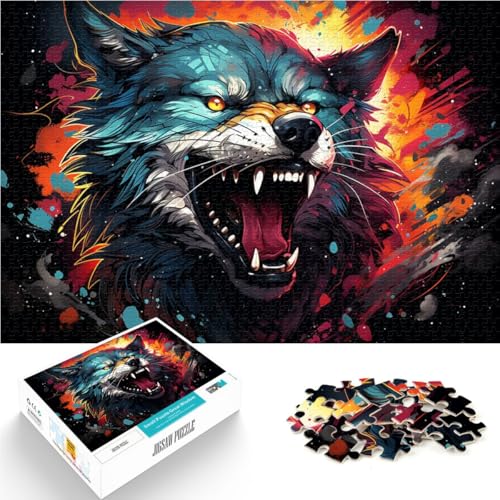 Puzzle für Erwachsene, 1000 Teile, pädagogische Herausforderung „Beast“, anspruchsvoll zu vervollständigen, Aber lustig und humorvoll,38x52cm, für 14-Jährige Puzzle für Erwachsene, 1000 Teile, pädagogische Herausforderung „Beast“, anspruchsvoll zu vervollständigen, Aber lustig und humorvoll,38x52cm, für 14-Jährige von SYUNFEI