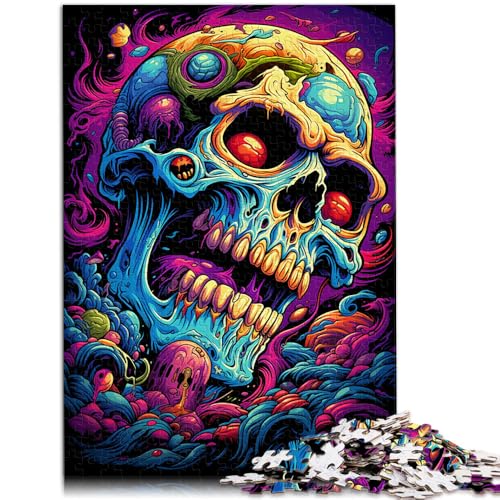 1000-teiliges Puzzle für Erwachsene, Totenkopf-Quizspiel, Familienspiel, Stressabbau, schwieriges Herausforderungspuzzle, 26x38cm, für 14-Jährige 1000-teiliges Puzzle für Erwachsene, Totenkopf-Quizspiel, Familienspiel, Stressabbau, schwieriges Herausforderungspuzzle, 26x38cm, für 14-Jährige von SYUNFEI