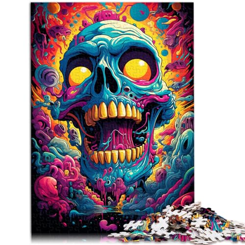 1000-teiliges Puzzle für Erwachsene, Totenkopfmonster-Quizspiel, ganze Familie, 50 x 75 cm, für Teenager ab 14 Jahren von SYUNFEI