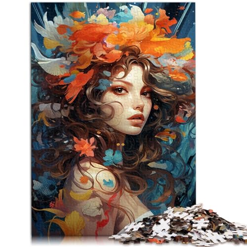 Puzzle für Erwachsene, 1000 Teile, Unterwassergöttin, Lernspielzeug, Lernspiel für Geburtstag, Weihnachten,50x75cm, für Teenager ab 14 Jahren von SYUNFEI
