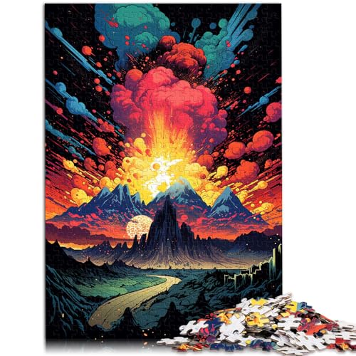 Puzzle für Erwachsene, 2000 Teile, Vulkanausbrüche, Denkspiel, Geburtstagsgeschenk, Wanddekoration, 70 x 100 cm, für Teenager ab 14 Jahren von SYUNFEI