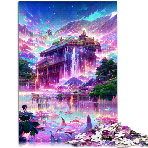 Puzzle für Erwachsene, 2000 Teile, Wasserfall, anspruchsvolles Spiel, Wanddekoration, einzigartige Geburtstags, 27,56 x 39,37 Zoll Puzzle für Erwachsene, 2000 Teile, Wasserfall, anspruchsvolles Spiel, Wanddekoration, einzigartige Geburtstags, 27,56 x 39,37 Zoll von SYUNFEI