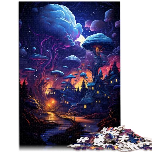 Puzzle für Erwachsene, 2000 Teile, Weihnachtsnacht, Familienaktivität, Puzzle, Wichtelgeschenke, 60 x 100 cm, für Teenager ab 14 Jahren von SYUNFEI
