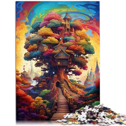 Puzzle Weltbaum, 2000 Teile, 27.56 x39.37 po, Graukartenpuzzle für Erwachsene und Kinder ab 14 Jahren, Lernspiele, Heimdekorationspuzzle. von SYUNFEI