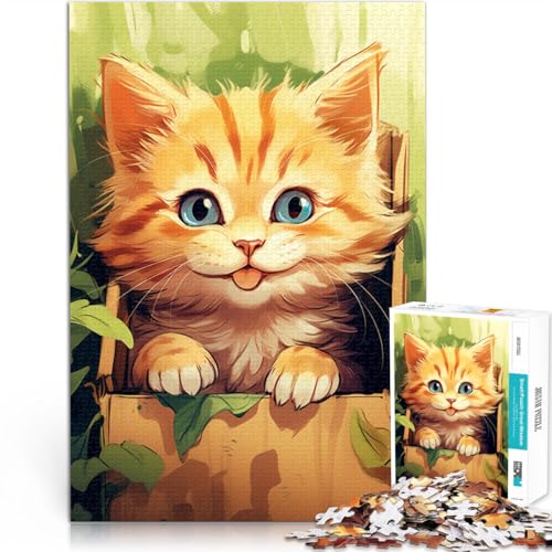 2000-teiliges Puzzle für Erwachsene, süße Katze, anspruchsvolles Spiel, Geschenke, anspruchsvolles Puzzlespiel und Familienspiel, 27,56 x 39,37 Zoll, für 14-Jährige 2000-teiliges Puzzle für Erwachsene, süße Katze, anspruchsvolles Spiel, Geschenke, anspruchsvolles Puzzlespiel und Familienspiel, 27,56 x 39,37 Zoll, für 14-Jährige von SYUNFEI