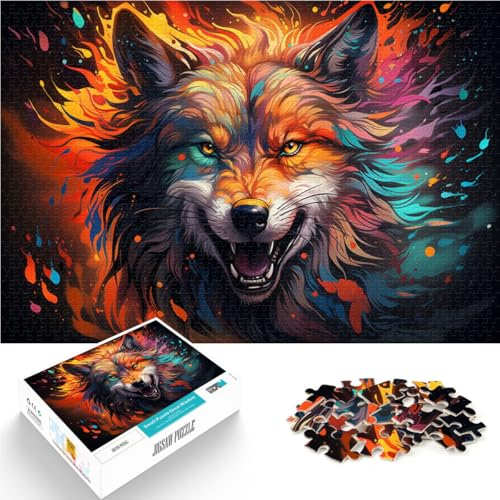 Puzzle für Erwachsene, 1000 Teile, Wolfsspiele, Spielzeug, Geschenk. Helfen Sie dem Gehirn, süchtig machendes Spielzeug zu trainieren und Geduld zu fördern. 19,7 x 29,5 Zoll Puzzle für Erwachsene, 1000 Teile, Wolfsspiele, Spielzeug, Geschenk. Helfen Sie dem Gehirn, süchtig machendes Spielzeug zu trainieren und Geduld zu fördern. 19,7 x 29,5 Zoll von SYUNFEI