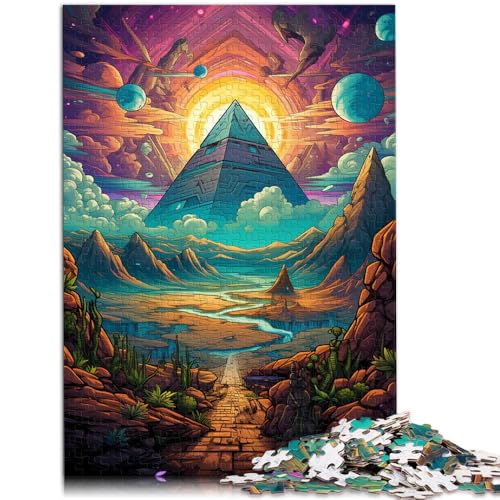 Puzzle für Erwachsene, 1000 Teile, Wüstenpyramiden, Denkspiel, Geburtstagsgeschenk, Geschenke, Wandkunst, 50 x 75 cm, für Teenager ab 14 Jahren Puzzle für Erwachsene, 1000 Teile, Wüstenpyramiden, Denkspiel, Geburtstagsgeschenk, Geschenke, Wandkunst, 50 x 75 cm, für Teenager ab 14 Jahren von SYUNFEI