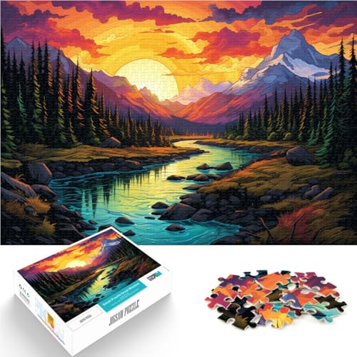 Puzzle für Erwachsene, 1000 Teile, Yosemite-Nationalpark, Denkspiel, Stressabbau, schwierige Herausforderung,38x52cm Puzzle für Erwachsene, 1000 Teile, Yosemite-Nationalpark, Denkspiel, Stressabbau, schwierige Herausforderung,38x52cm von SYUNFEI