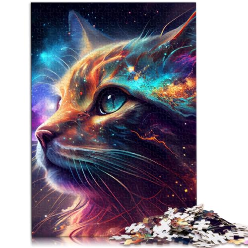 Puzzle für Erwachsene, 1000 Teile, Zeichnung, Fantasie-Astronaut, Spielzeug, Lernspiele, Stressabbau, 38x52 cm, Lernspiel für Geburtstag, Weihnachten von SYUNFEI