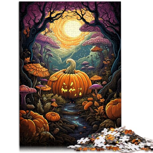 Puzzle für Erwachsene, 2000 Teile, Kürbiszeichnung, Quizspiel, Herausforderung der Gehirnintelligenz, süchtig machendes Spielzeug, 27,56 x 39,37 Zoll, für Teenager ab 14 Jahren von SYUNFEI