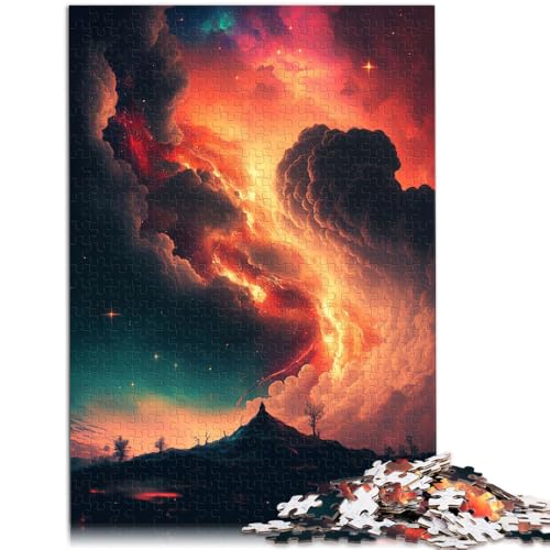 Puzzle für Erwachsene, 1000 Teile, Galaxie-Tier, Tiger, Lernspielzeug, 26 x 38cm, tolles Geschenk für Spiele von SYUNFEI