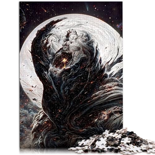 Puzzle für Erwachsene, 1000 Teile, „Der Mondtitan“, Lernspielzeug, Wichtelgeschenke,38x52cm, für Teenager ab 14 Jahren von SYUNFEI