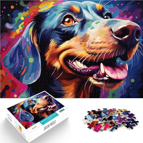 Puzzle 2000 Teile für Erwachsene, Dackel-Puzzle, ganze Familie, 70 x 100 cm, für Teenager ab 14 Jahren von SYUNFEI