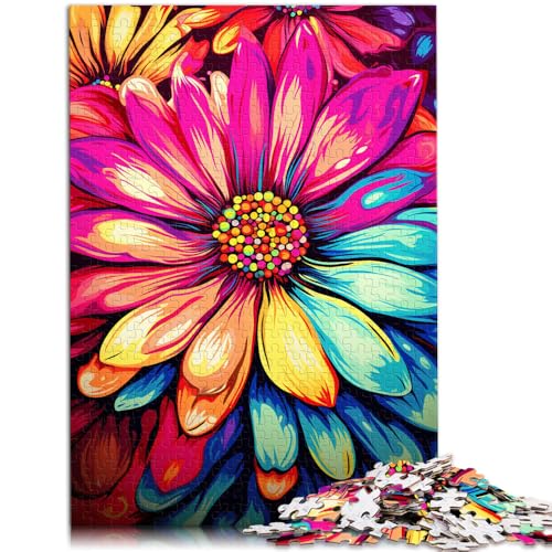 Puzzle für Erwachsene, 1000 Teile, Daisy, farbenfrohe Lernherausforderung, Lernspiel für Geburtstag, Weihnachten,38x52cm Puzzle für Erwachsene, 1000 Teile, Daisy, farbenfrohe Lernherausforderung, Lernspiel für Geburtstag, Weihnachten,38x52cm von SYUNFEI