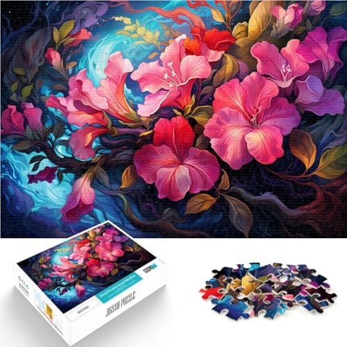 Puzzle für Erwachsene, 1000 Teile, Blumenkunst, Musterzusammenstellung, 10,27 x 14,96 Zoll, geeignet für Teenager ab 14 Jahren Puzzle für Erwachsene, 1000 Teile, Blumenkunst, Musterzusammenstellung, 10,27 x 14,96 Zoll, geeignet für Teenager ab 14 Jahren von SYUNFEI