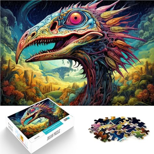 Puzzle für Erwachsene, 1000 Teile, Brutaler Flugsaurier, anspruchsvolles Spiel, ganze Familie, 26x38cm Puzzle für Erwachsene, 1000 Teile, Brutaler Flugsaurier, anspruchsvolles Spiel, ganze Familie, 26x38cm von SYUNFEI