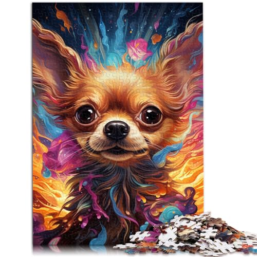 Puzzle für Erwachsene, 1000 Teile, Chihuahua, anspruchsvolles Spiel, 38x52 cm, lustige Puzzles für Teenager ab 14 Jahren Puzzle für Erwachsene, 1000 Teile, Chihuahua, anspruchsvolles Spiel, 38x52 cm, lustige Puzzles für Teenager ab 14 Jahren von SYUNFEI
