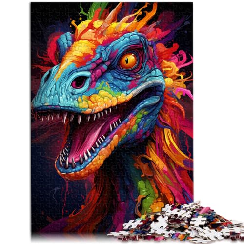Puzzle für Erwachsene, 1000 Teile, Dinosaurier-Gemälde, Lernspiele für Zuhause, DIY-Spielzeug, 26 x 38cm, tolle Geschenke und Spielzeuge Puzzle für Erwachsene, 1000 Teile, Dinosaurier-Gemälde, Lernspiele für Zuhause, DIY-Spielzeug, 26 x 38cm, tolle Geschenke und Spielzeuge von SYUNFEI