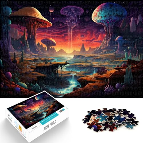 Puzzle für Erwachsene, 1000 Teile, Fantasielandschaft, Lernspiele, Heimdekoration, Puzzle, 19,7 x 29,5 Zoll, Lernspiel für Geburtstag, Weihnachten Puzzle für Erwachsene, 1000 Teile, Fantasielandschaft, Lernspiele, Heimdekoration, Puzzle, 19,7 x 29,5 Zoll, Lernspiel für Geburtstag, Weihnachten von SYUNFEI