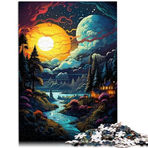 Puzzle für Erwachsene, 1000 Teile, Fantasielandschaft, Musterzusammenstellung, 14,96 x 20,47 Zoll, tolles Geschenk für Teenager ab 14 Jahren von SYUNFEI