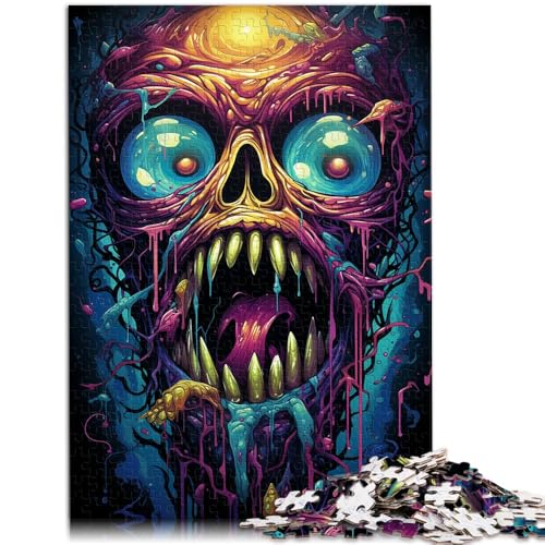 Puzzle 1000 Teile für Erwachsene, Fantasie-Puzzle mit bösem Monster, praktisches Spiel, tolles Geschenk für Spiele,38x52cm, für Teenager ab 14 Jahren Puzzle 1000 Teile für Erwachsene, Fantasie-Puzzle mit bösem Monster, praktisches Spiel, tolles Geschenk für Spiele,38x52cm, für Teenager ab 14 Jahren von SYUNFEI