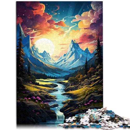 Puzzle für Erwachsene, 1000 Teile, Motiv: Schottisches Hochland, Heimdekoration, tolles Geschenk, 50 x 75 cm, für Teenager ab 14 Jahren Puzzle für Erwachsene, 1000 Teile, Motiv: Schottisches Hochland, Heimdekoration, tolles Geschenk, 50 x 75 cm, für Teenager ab 14 Jahren von SYUNFEI