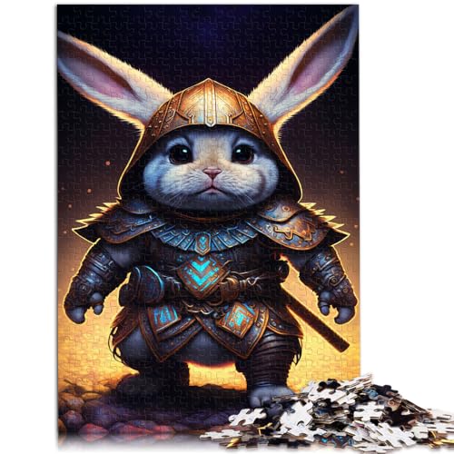 Puzzle für Erwachsene, 1000 Teile, süßer Kaninchen-Krieger, Lernspielzeug, Familienspiele, lustige Puzzles, 19,7 x 29,5 Zoll, für Teenager ab 14 Jahren Puzzle für Erwachsene, 1000 Teile, süßer Kaninchen-Krieger, Lernspielzeug, Familienspiele, lustige Puzzles, 19,7 x 29,5 Zoll, für Teenager ab 14 Jahren von SYUNFEI