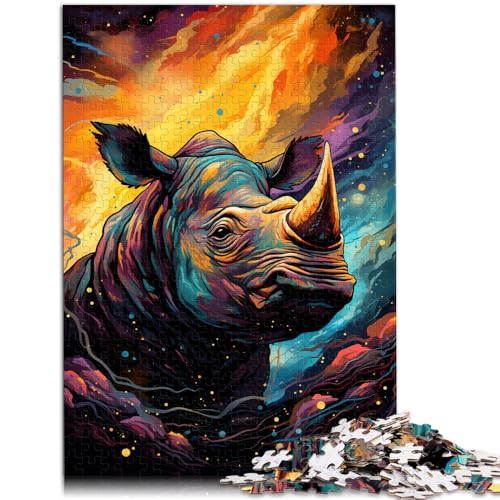 Puzzle für Erwachsene, 1000 Teile, Galaktisches Nashorn, Spiele, Spielzeug, Geschenk, 38x52 cm, Tolle Geschenke und Spielzeuge für Teenager ab 14 Jahren Puzzle für Erwachsene, 1000 Teile, Galaktisches Nashorn, Spiele, Spielzeug, Geschenk, 38x52 cm, Tolle Geschenke und Spielzeuge für Teenager ab 14 Jahren von SYUNFEI