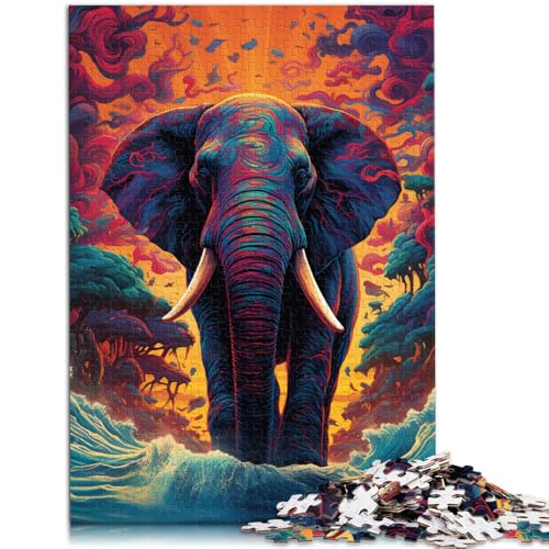 Puzzle für Erwachsene, 1000 Teile, Elefant, der am Strand läuft, Spielzeug, Lernspiele, Stressabbau, Verbesserung des Gedächtnisses, 50 x 75 cm, für Teenager ab 14 Jahren Puzzle für Erwachsene, 1000 Teile, Elefant, der am Strand läuft, Spielzeug, Lernspiele, Stressabbau, Verbesserung des Gedächtnisses, 50 x 75 cm, für Teenager ab 14 Jahren von SYUNFEI