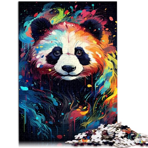 Puzzle für Erwachsene, 1000 Teile, Galaxy Panda Impossible Puzzle, Herausforderung für die Gehirnintelligenz, süchtig machendes Spielzeug, 26x38cm, für Teenager ab 14 Jahren von SYUNFEI