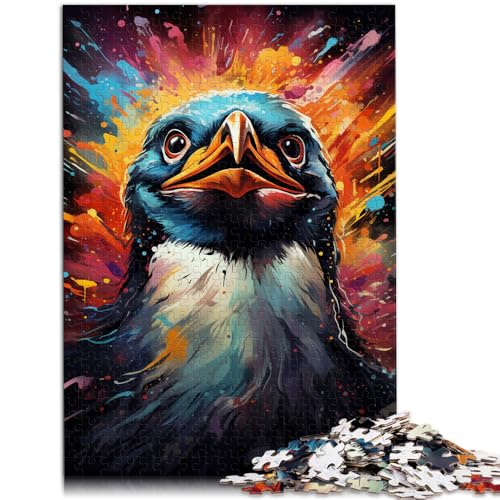 Puzzle für Erwachsene, 1000 Teile, Malen, Pinguin-Spielzeug, Lernspiele, Stressabbau, Stärkung der Liebe zwischen Paaren, 19,7 x 29,5 Zoll Puzzle für Erwachsene, 1000 Teile, Malen, Pinguin-Spielzeug, Lernspiele, Stressabbau, Stärkung der Liebe zwischen Paaren, 19,7 x 29,5 Zoll von SYUNFEI
