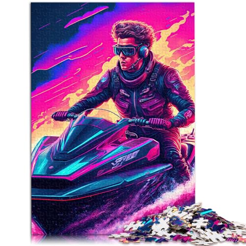 Puzzle für Erwachsene, 1000 Teile, Jetski-Quizspiel, 14,96 Zoll x 20,47 Zoll, jedes Teil ist einzigartig – anspruchsvolles, unterhaltsames Spiel für die ganze Familie Puzzle für Erwachsene, 1000 Teile, Jetski-Quizspiel, 14,96 Zoll x 20,47 Zoll, jedes Teil ist einzigartig – anspruchsvolles, unterhaltsames Spiel für die ganze Familie von SYUNFEI