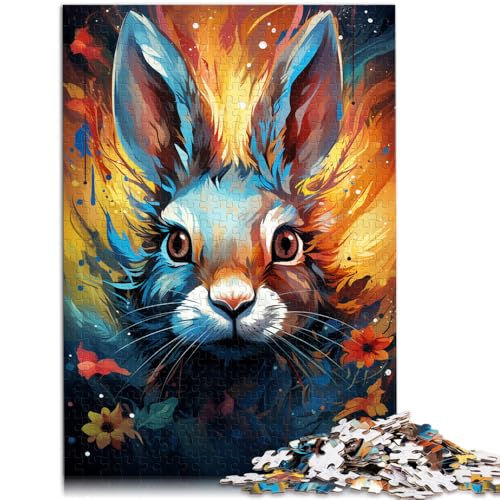 Puzzle für Erwachsene, 1000 Teile, Kaninchen, Heimdekoration, Puzzlespielzeug, 10,27 x 14,96 Zoll, einzigartige Geburtstags Puzzle für Erwachsene, 1000 Teile, Kaninchen, Heimdekoration, Puzzlespielzeug, 10,27 x 14,96 Zoll, einzigartige Geburtstags von SYUNFEI