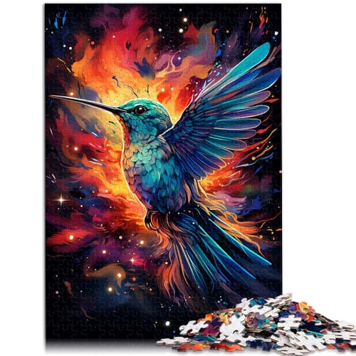 Puzzle für Erwachsene 1000 Teile Kolibris Sternenhimmel Lernspiele Heimdekoration Puzzle 10,27 Zoll x 14,96 Zoll Puzzle für Erwachsene 1000 Teile Kolibris Sternenhimmel Lernspiele Heimdekoration Puzzle 10,27 Zoll x 14,96 Zoll von SYUNFEI