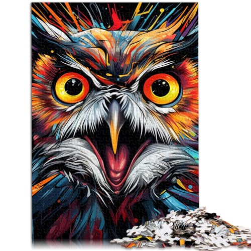 Puzzle für Erwachsene, 1000 Teile, Kunst, Fantasie-Eule, DIY Spielzeug, 10,27 x 14,96 Zoll, Weihnachts Geschenke, geeignet für Jugendliche ab 14 Jahren Puzzle für Erwachsene, 1000 Teile, Kunst, Fantasie-Eule, DIY Spielzeug, 10,27 x 14,96 Zoll, Weihnachts Geschenke, geeignet für Jugendliche ab 14 Jahren von SYUNFEI