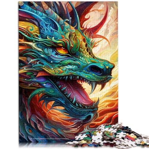 Puzzle für Erwachsene, 1000 Teile, Kunst, Fliegende Drachen, Lernspiele, Heimdekoration, Puzzle, 10,27 x 14,96 Zoll, Lernspiel für Geburtstag, Weihnachten Puzzle für Erwachsene, 1000 Teile, Kunst, Fliegende Drachen, Lernspiele, Heimdekoration, Puzzle, 10,27 x 14,96 Zoll, Lernspiel für Geburtstag, Weihnachten von SYUNFEI