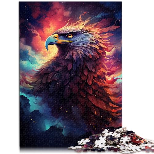 Puzzle 1000 Teile für Erwachsene, Kunst, Adler, Lernspielzeug, Wanddekoration, einzigartige Geburtstags, 50 x 75 cm von SYUNFEI