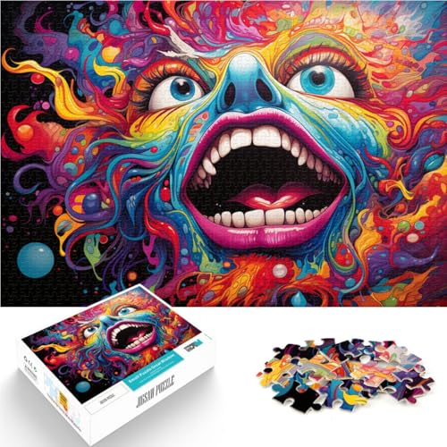 Puzzle für Erwachsene, 1000 Teile, Kunstspielzeug, Lernspiele, Stressabbau, Weihnachtswunschliste mit Weihnachtsmann,38x52cm Puzzle für Erwachsene, 1000 Teile, Kunstspielzeug, Lernspiele, Stressabbau, Weihnachtswunschliste mit Weihnachtsmann,38x52cm von SYUNFEI