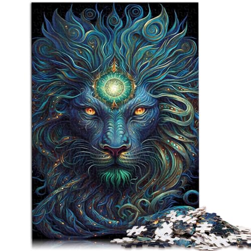 Puzzle für Erwachsene, 1000 Teile, Löwen-Denksport, 50x75 cm, Geschenk zum Geburtstag für Teenager ab 14 Jahren von SYUNFEI