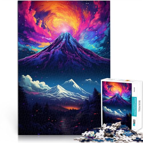 1000-Teile-Puzzle für Erwachsene. Der Berg Fuji ist eine pädagogische Herausforderung und eignet ganze Familie. 19,7 x 29,5 Zoll 1000-Teile-Puzzle für Erwachsene. Der Berg Fuji ist eine pädagogische Herausforderung und eignet ganze Familie. 19,7 x 29,5 Zoll von SYUNFEI