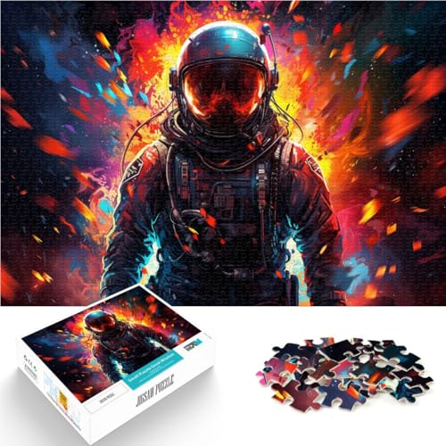 Puzzle für Erwachsene, 1000 Teile, Neon-Astronaut, Heimdekoration, Puzzle, 14,96 x 20,47 Zoll, Weihnachts Geschenke Puzzle für Erwachsene, 1000 Teile, Neon-Astronaut, Heimdekoration, Puzzle, 14,96 x 20,47 Zoll, Weihnachts Geschenke von SYUNFEI