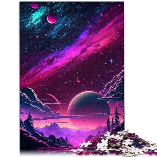 Puzzle für Erwachsene, 1000 Teile, Neon-Nachtszene, Lernspielzeug, Familienspiele, 10,27 x 14,96 Zoll, Geeignet für Paare Puzzle für Erwachsene, 1000 Teile, Neon-Nachtszene, Lernspielzeug, Familienspiele, 10,27 x 14,96 Zoll, Geeignet für Paare von SYUNFEI
